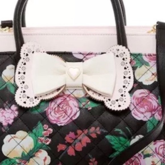 Betsey Johnson LACEY BAG TOTE - Picture 6 of 6